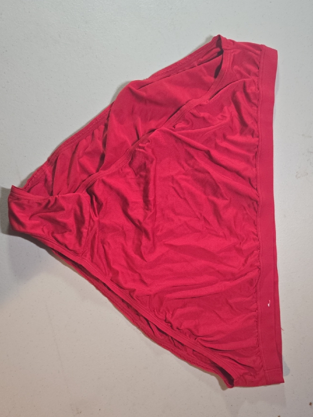 Cacique Red French-Cut Bikini Brief